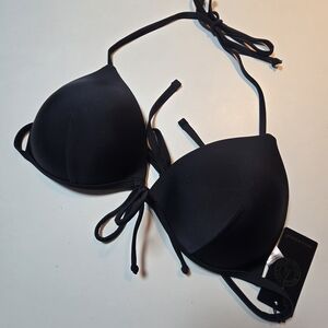 Elegant Black Women's Bikini Top